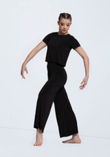 Weissman Matte Jersey Cropped Tee