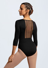 Maillot con lazo y manga ¾ Intermezzo