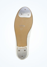 Zapato de claqué con cordones frontales Alegra - Blanco