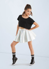 Weissman Oversized Crop Top Plata [Plata]