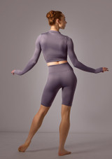 Pantalones cortos sin costuras Pippa Move Dance Slate Back [Gris]
