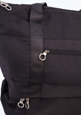 Bolso de raso para danza Tendu Nero Dietro 2 [Nero]