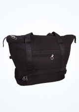 Bolso de raso para danza Tendu Nero Dietro [Nero]