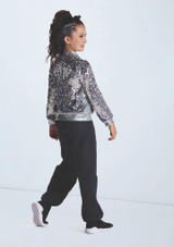 Ultra Sparkle Bomber Jacket Plata [Plata]