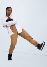 Weissman Full-Length Twill Joggers Camel 3 [Marrón]