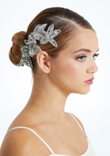 Weissman Vintage Floral Applique Plata [Plata]