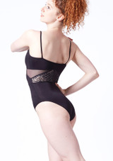 Body con bretelle sottili Aylse So Danca Nero Davanti [Nero]