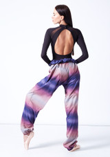 Pantaloni da riscaldamento Dream So Danca Blu Scuro Davanti 2 [Blu]