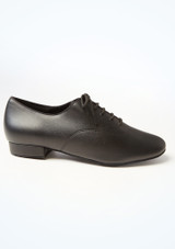 Scarpe da ballo da sala per uomo International Dance Shoes MT – 2,5 cm Nero Lato [Nero]