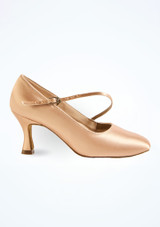 Scarpe da ballo da sala International Dance Shoes C2003 - 6,5 cm Pesca Lato [Rosa]