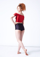 Top corto metalizado Sandy Alegra