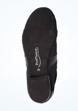 Zapatilla de baile de piel y lycra Pietro para hombre PortDance