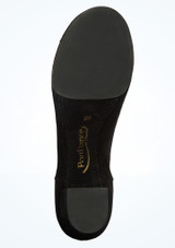 Zapatos de baile con purpurina 701 PortDance [Negro]