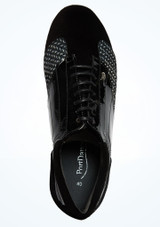 Zapato de baile de charol para hombre 033 Patent PortDance