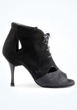 Zapato de baile 809 PortDance - 7,6 cm [Negro]