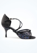 Zapato de salsa y tango 801 PortDance - 5.58 cm [negro]