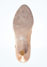 Zapatos de baile de salÃƒÆ’Ã‚Â³n de satÃƒÆ’Ã‚Â©n Renata Move Dance - 6,35 cm [Marrón-Claro]