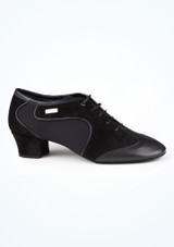 BLACK LEATHER/NUBUCK Negro Side [Negro]