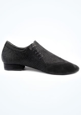 Zapato de baile con suela de ante para hombre Beverly 031 NUB PortDance