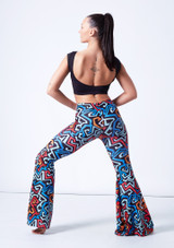 Leggings acampanados estampados Phoebe Alegra