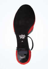 Zapatos de baile rojo Leonie Move Dance - 6,35 cm [Negro]