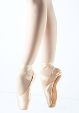 Zapatillas de punta con soporte de arco flexible y ajuste clásico - Rosa