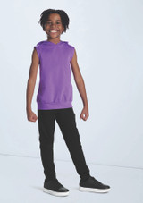 Weissman Boys Sleeveless Hoodie Ametista 7 [Violeta]