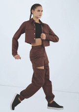 Weissman Long Sleeve Cargo Shirt Chocolate 6 [Marrón]