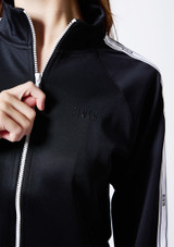 Childrens Bloch Logo Track Jacket Negro Front 3 [Negro]
