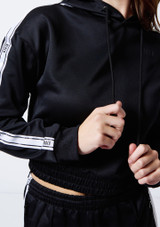 Childrens Bloch Logo Studio Hoodie Negro Front 3 [Negro]