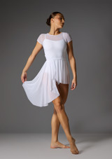 Vestido lÃƒÂ­rico con volantes en cascada Honor Jolista Blanco Front 2 [Blanco]