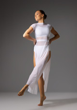 Vestido lÃƒÂ­rico de 3 piezas Vows Jolista Blanco Front [Blanco]