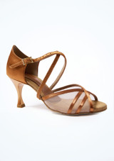 Zapatos de baile de salón y latino bronce Gloria Move Dance - 6,35 cm Marrón Claro Side 2 [Marrón Claro]