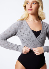 Top de punto envolvente Nola Bloch Gris Front 3 [Gris]
