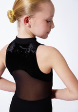 Maillot sin mangas para niña Tanya Bloch Negro Back 2 [Negro]