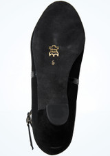 Zapato de baile de ante Tabea Werner Kern - 4.32 cm [Negro]