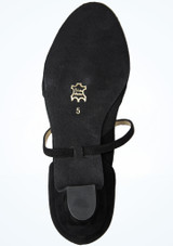 Zapato de baile de ante Ronja Werner Kern - 3.30 cm [Negro]