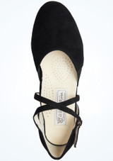 Zapato de baile de ante Ronja Werner Kern - 3.30 cm [Negro]