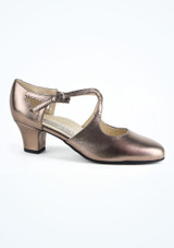 Zapato de baile de ante Gala Werner Kern - 3.30 cm [Bronce]
