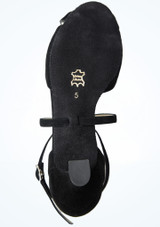 Zapato de baile Negro Francis Werner Kern - 5.33 cm [Negro]