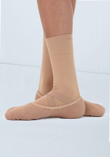 Zapatilla de ballet de lona con suela partida Shades