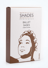 Zapatilla de ballet de lona con suela partida Shades