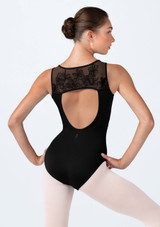 Maillot sin mangas Layla Bloch Negro Back 2 [Negro]