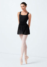 Falda bordada Zoe Bloch Negro Front 2 [Negro]