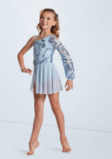 Weissman Flowers Powder Blue 8 [Azul]