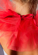 Jolista Coco Neck Ruffle Rojo 2 [Rojo]