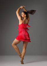 Maillot de disfraz Astaire Jolista Rojo 2 [Rojo]
