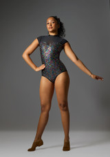 Jolista Prism Sequin Leotard Costume Multicolor [Multicolor]