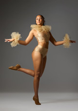 Jolista Flash Sequin Costume Bronce 7 [Bronce]