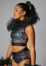 Jolista Flash Sequin Costume Multicolor 2 [Multicolor]